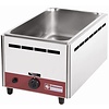Diamond Water Water Countertop Gas Bain Marie, 1-Chamber, GN 1/1, 1550 kcal/h