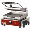 Diamond Single Cast Iron Contact Grill, Grooved Grill Plate, 225 x 255 mm, 1,8 kW