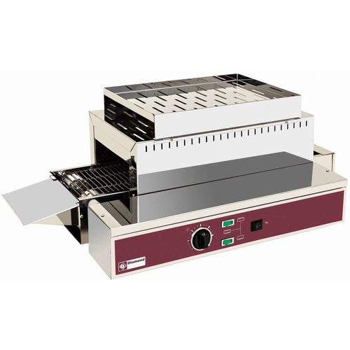 Diamond Elektryczny toster konwejer, automatyczny, taśma 210 mm