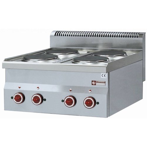 Diamond Countertop Electric Cooker with 4 Hotplates, 8 kW Diamond Countertop Electric Cooker with 4 Hotplates, 8 kW