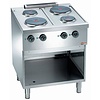 Diamond Freestanding Electric Cooker with 4 Hotplates GN 2/1, 8,2 kW Diamond Freestanding Electric Cooker with 4 Hotplates GN 2/1, 8,2 kW