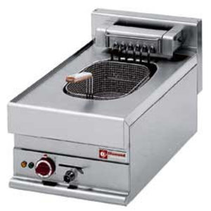 Diamond Countertop Electric Fryer 10 L, 7,5 kW 400 V with Oval Tank Diamond Countertop Electric Fryer 10 L, 7,5 kW 400 V with Oval Tank