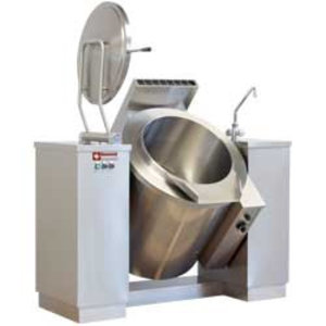 Diamond Gas Boiling Kettle 150 L with Indirect Heating, 0,2 kW, 20640 Kcal/h