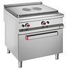 Diamond Gas Cooker with 1 Hot Plate and Gas Oven  GN 2/1, 16340 kcal / h