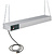 Diamond Wisząca lampa grzewcza 1067x152x(h)60 mm, 950W