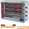 Diamond Electric Rotisserie Grill Vitroceramic 3 Splits, 18 Chickens, 14,4 kW, 400-230V