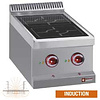 Diamond Countertop Double Induction Cooker  ø 220 mm, 7 kW