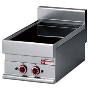 Diamond Kuchnia witroceramiczna elektryczna nastawna z 2 polami grzewczymi, 4,6 kW Diamond Kuchnia witroceramiczna elektryczna nastawna z 2 polami grzewczymi, 4,6 kW