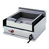 Diamond Tumbling electric frying pan, stainless steel basin, capacity 30 liters