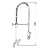 XXLselect Two Hole Deck Mounted Pre-Rinse Faucet XXLselect Two Hole Deck Mounted Pre-Rinse Faucet