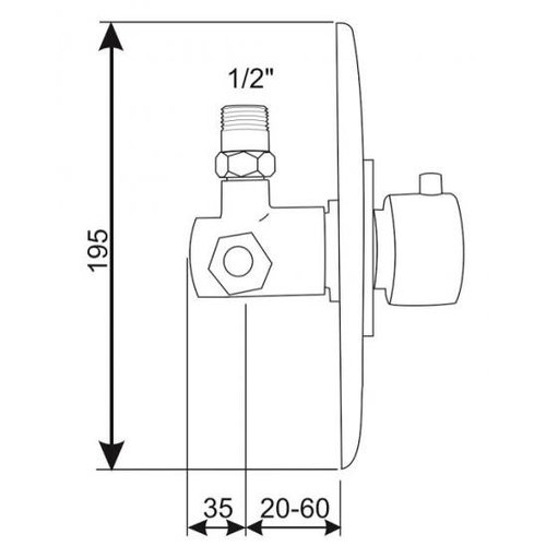 XXLselect Shower timer for concealed installation XXLselect Shower timer for concealed installation