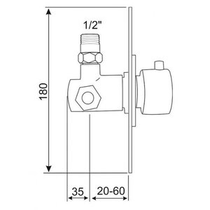 XXLselect Shower timer for concealed installation XXLselect Shower timer for concealed installation