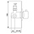 XXLselect Shower timer for concealed installation