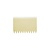 TOM-GAST Dough scraper, 11,6 x 7,8 cm, serrated