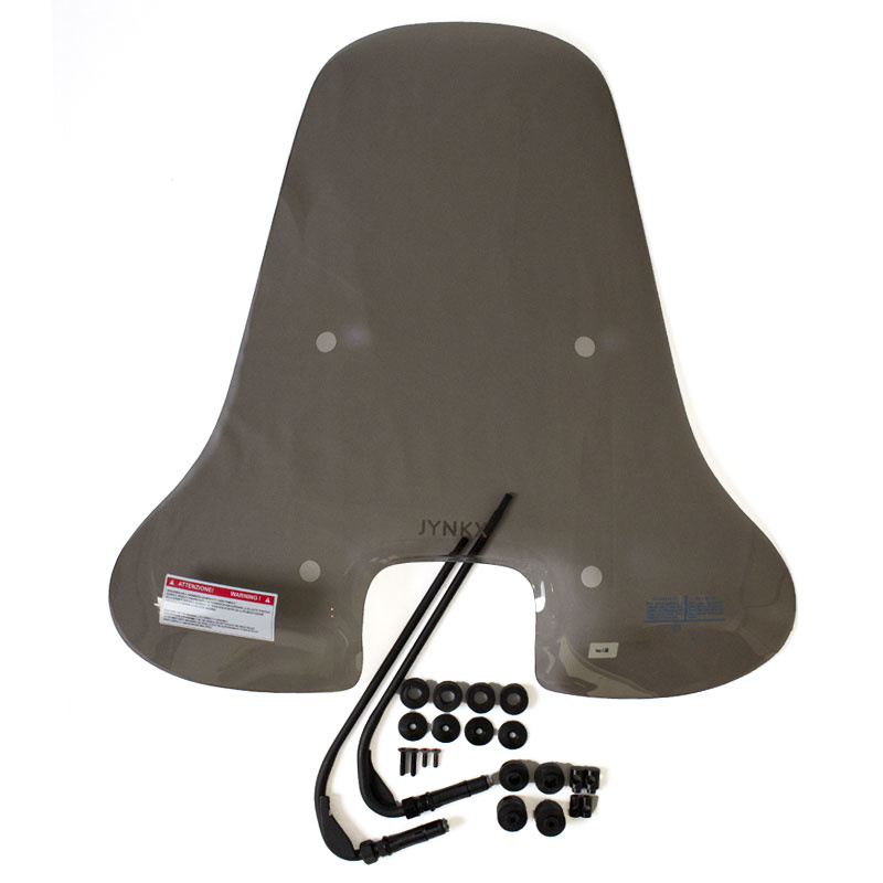 Windscherm Vespa S Smoke hoog + bevestigingsset | Jynkx