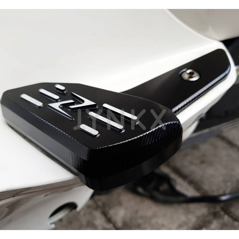 Voetsteunen Zelioni zwart Vespa Primavera / Sprint | Jynkx