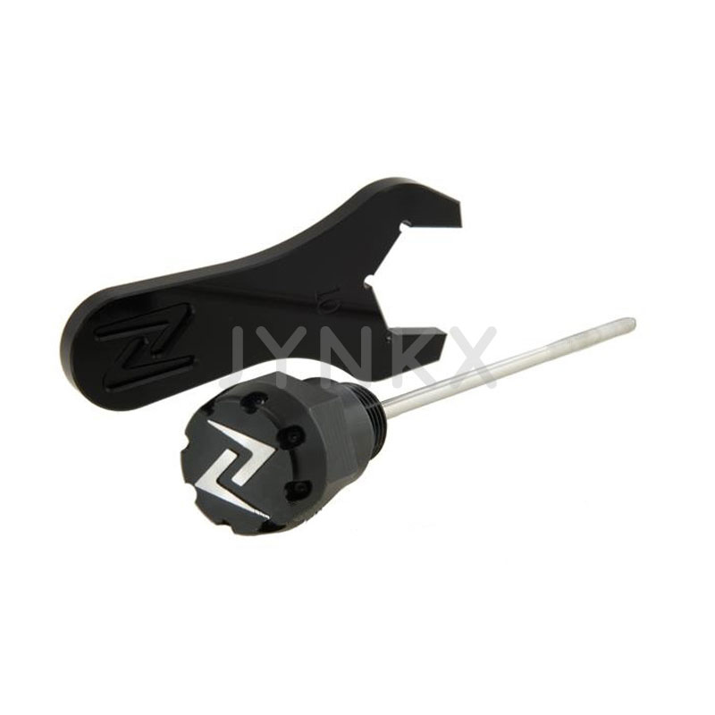 Oliepeilstok Zelioni zwart Vespa Primavera / Sprint | Jynkx