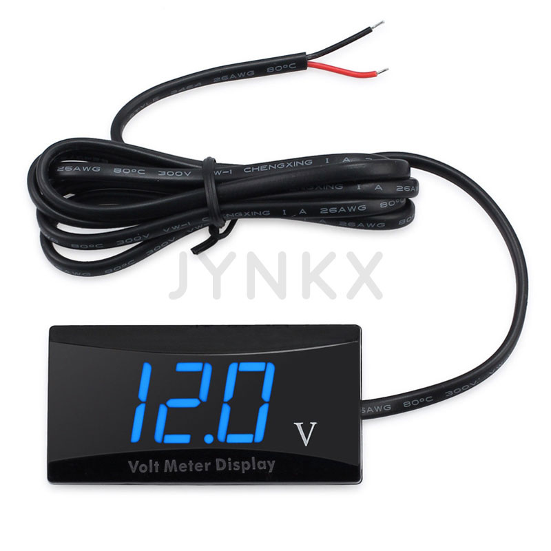 Voltmeter blauw (passend op Zelioni houder) | Jynkx