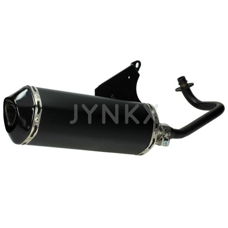Jamarcol uitlaat Piaggio zip zwart | Jynkx