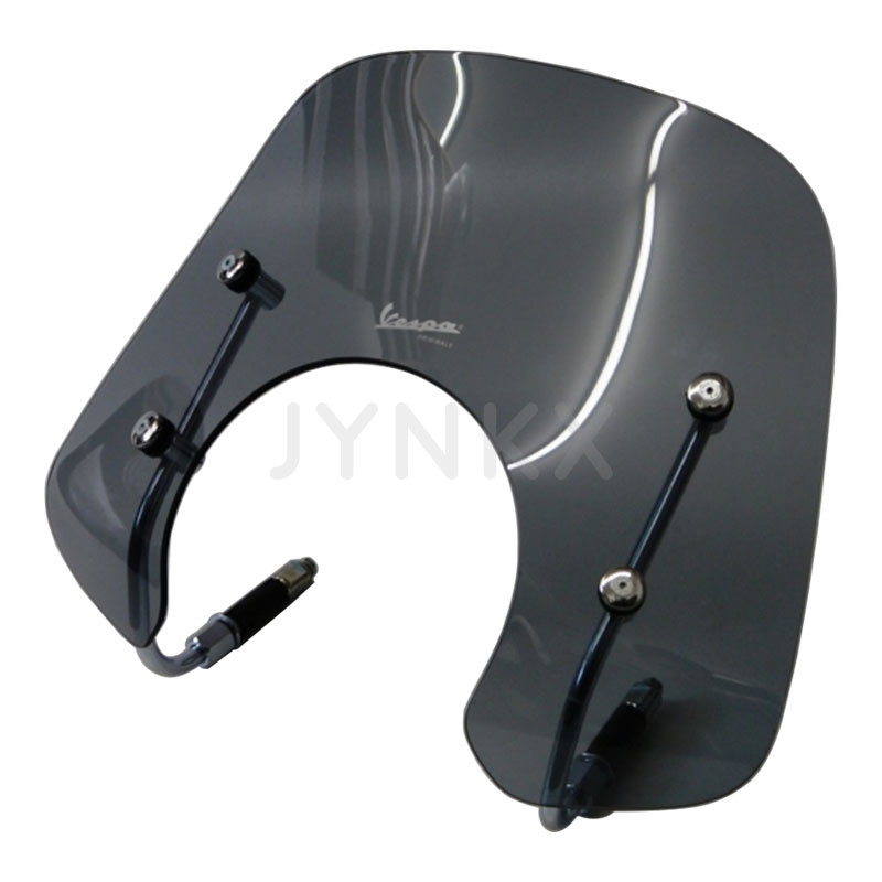 Windscherm Vespa Primavera smoke laag + bevestigingsset origineel