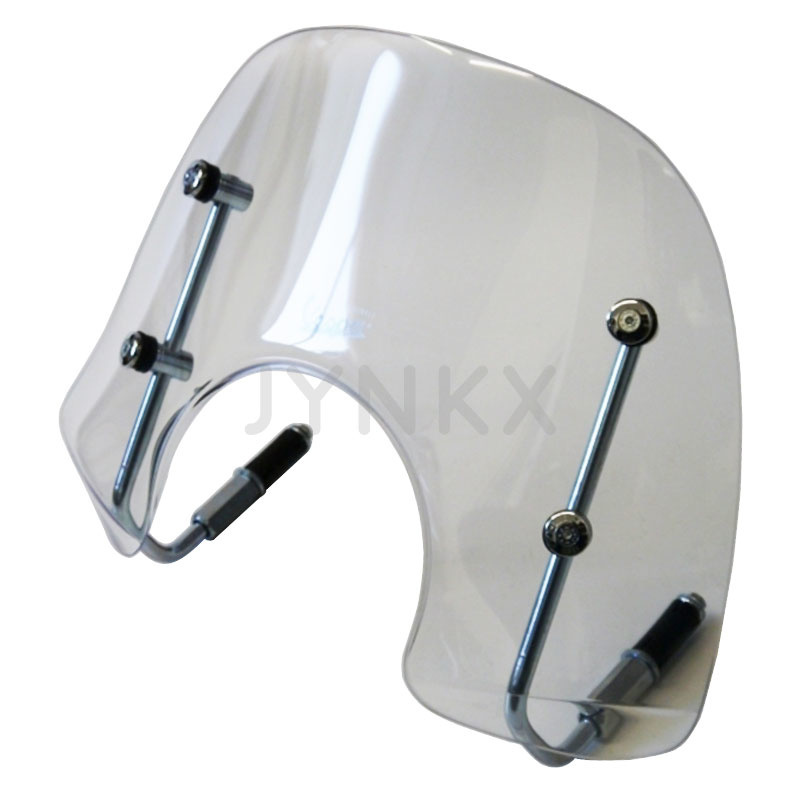 Windscherm Vespa lx transparant laag + bevestigingsset origineel