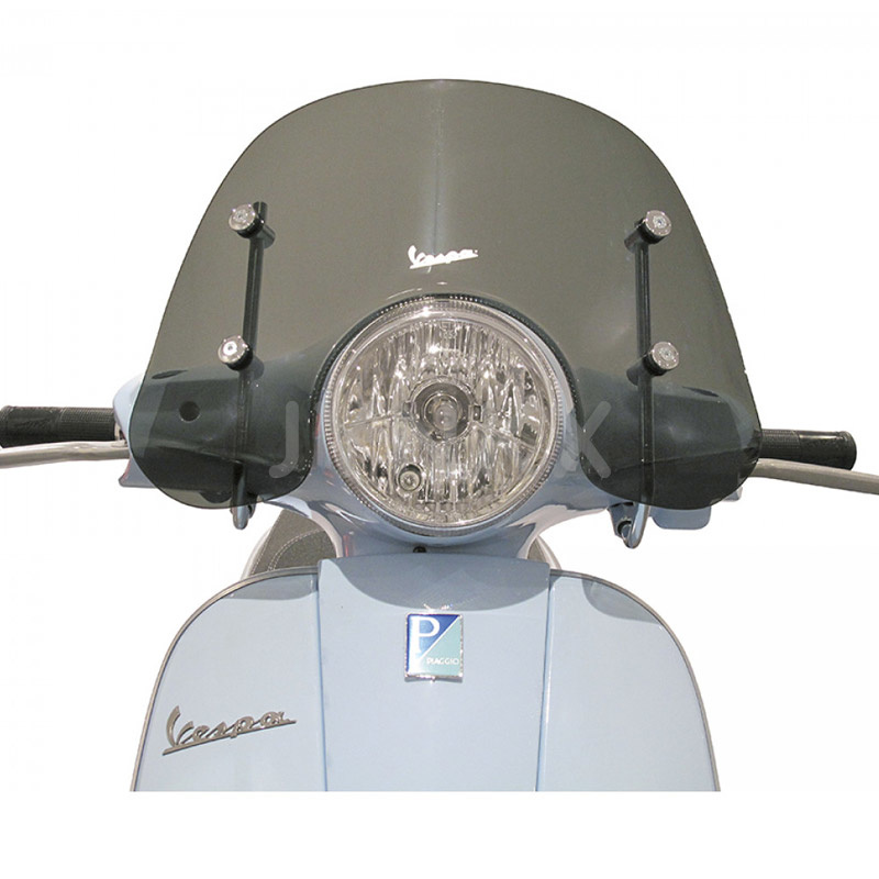 Windscherm Vespa lx smoke laag + bevestigingsset origineel | Jynkx
