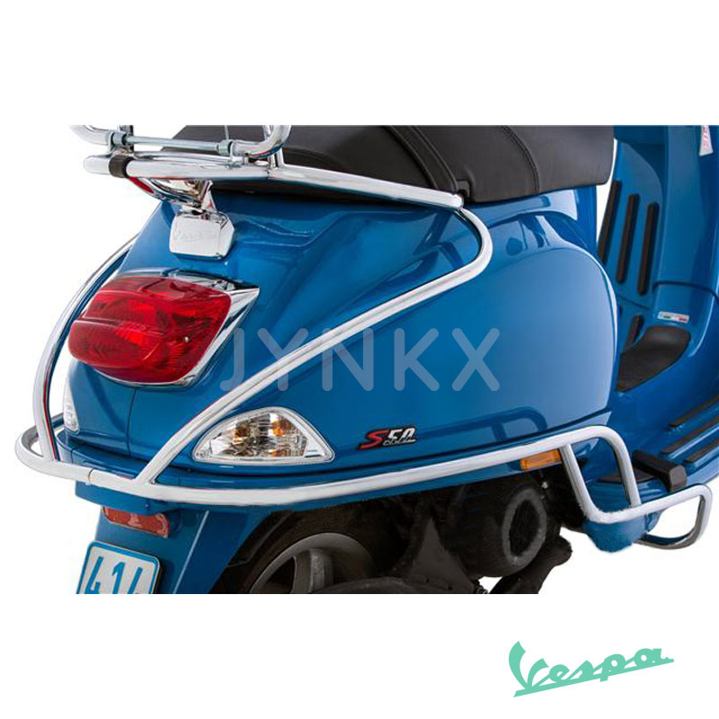 Achtervalbeugel, sierbeugel Vespa Lx / S chroom origineel | Jynkx
