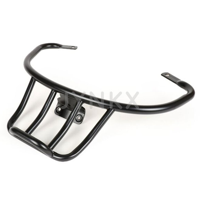 Achterdrager Vespa lx / S mat zwart imitatie | Jynkx