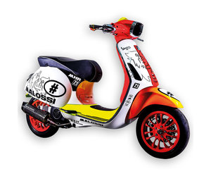 Stickerset Malossi Trofeo Vespa Primavera / Sprint | Jynkx