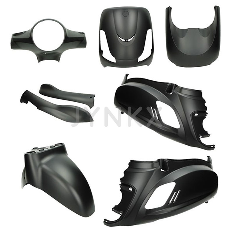 Kappenset Sym Fiddle 2 mat zwart (8 delig) | Jynkx