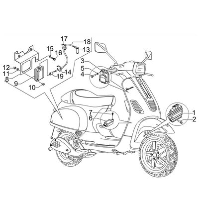 CDI Vespa S 4T 4V | Jynkx