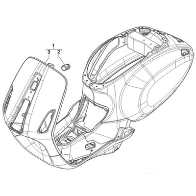 Frame Vespa Sprint 4T 2V | Jynkx