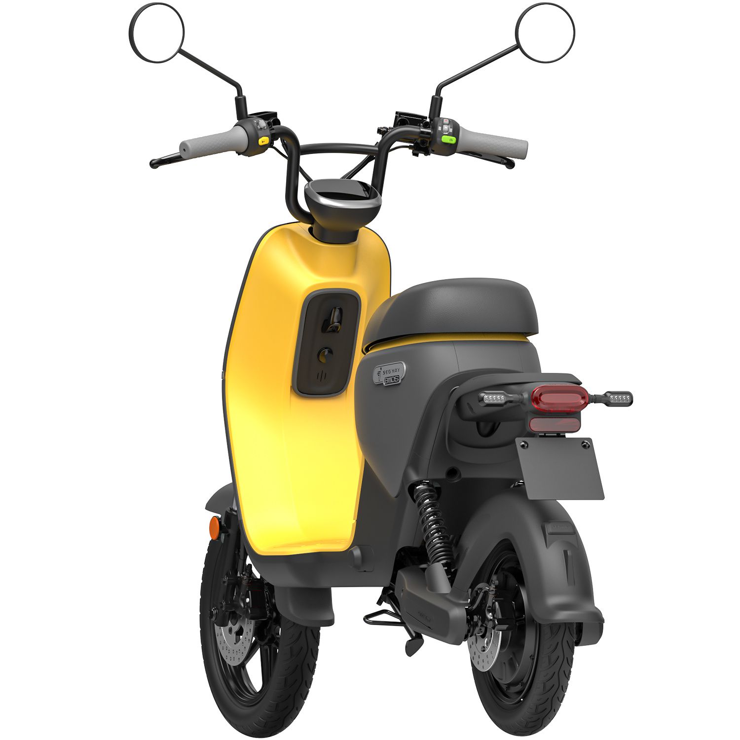 Segway e-Scooter B110S Yellow - Dark Grey