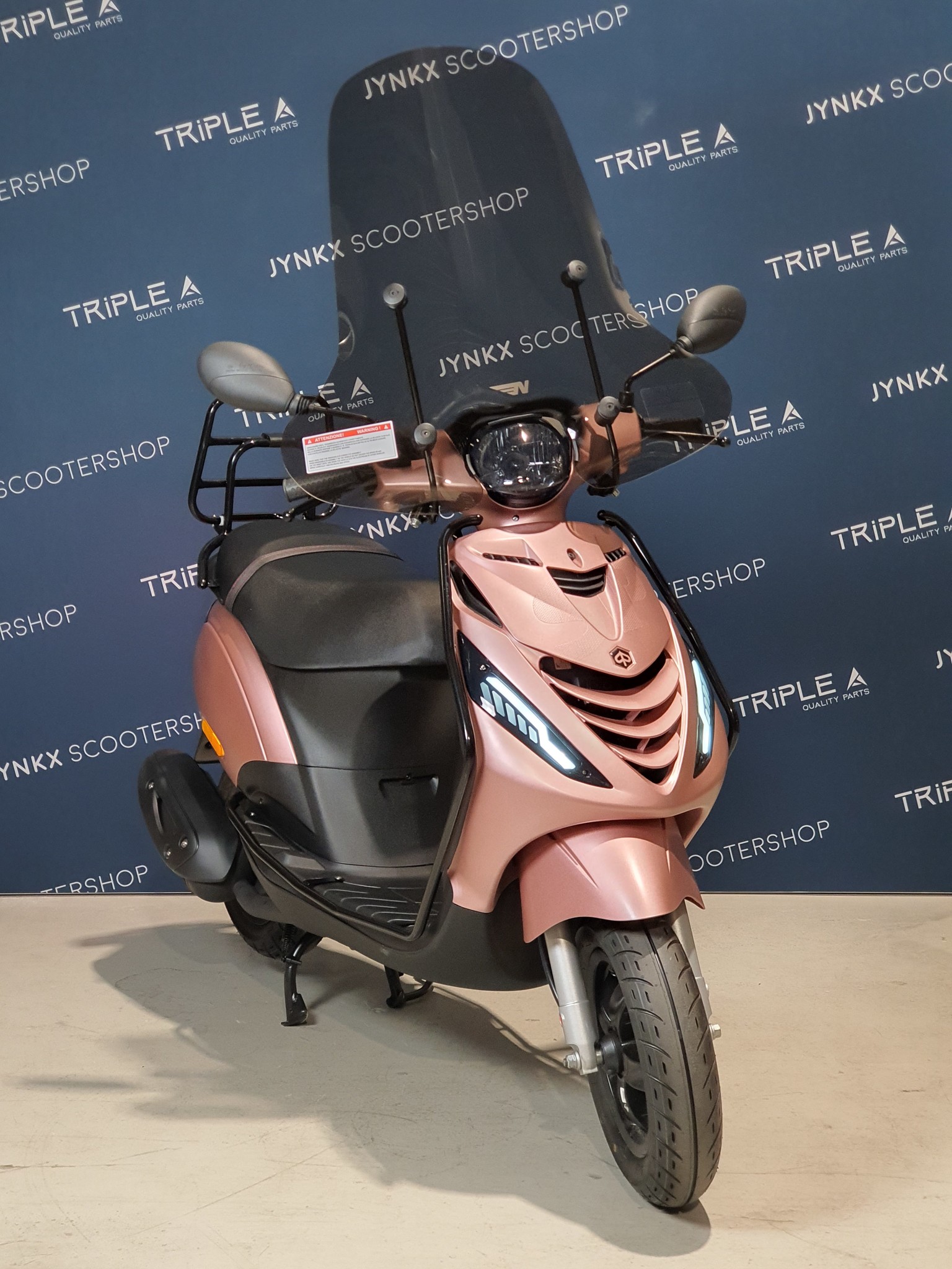 Piaggio Zip 2022 E5 Rose Gold (rosé goud) custom NIEUW 0km
