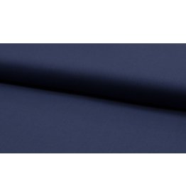 Baumwolle Uni navy blue