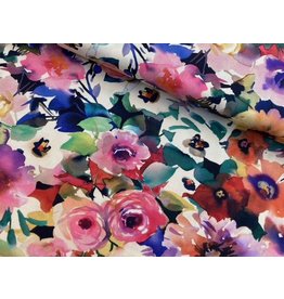 Baumwolle Kurt Frowein Floral Fancy multicolor Blumen bunt