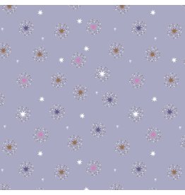 Jersey Motiv Stars Sterne lilac