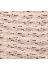 Jersey Motiv Streifen light terra rosé beige