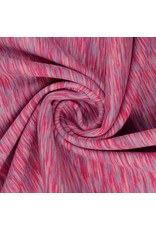 Bündchen Strickschlauch Streifenoptik pink meliert - SH