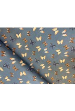 Baumwolle Motiv Schmetterlinge jeans - SH