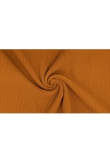 Waffel Jersey uni caramel - MU