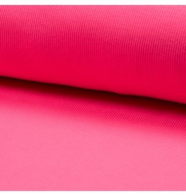 Strickschlauch Bündchen neon pink - QT