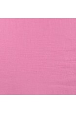 Musselin Motiv Glitzer leicht eingewebt fuchsia - QT