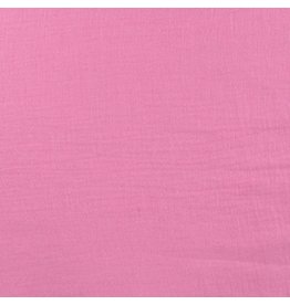 Musselin Motiv Glitzer leicht eingewebt fuchsia - QT