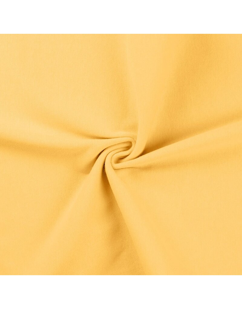 Bündchen Uni hell gelb yellow - QT