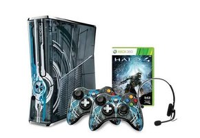 XBOX 360 S Black - Halo 4 Limited Edition Bundel