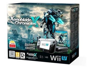 Wii U Premium Pack Black + Xenoblade Chronicles X