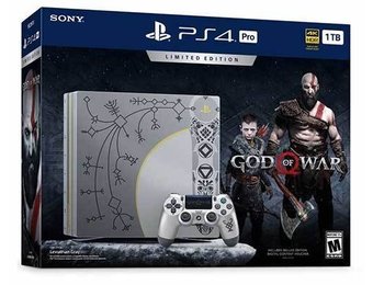 PlayStation 4 Pro 1TB Limited God of War Edition