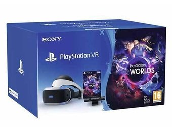 PlayStation VR V2 + Camera New + VR Worlds + featured title + soundbar