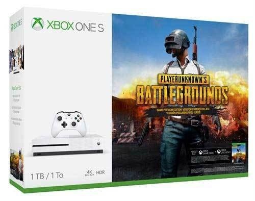 Xbox One S White 1TB + PlayerUnknown's Battlegrounds